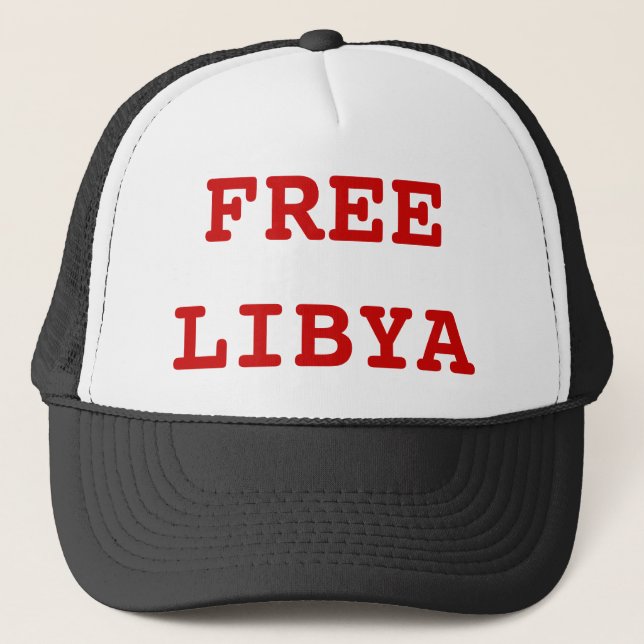 FREE LIBYA TRUCKER HAT (Front)