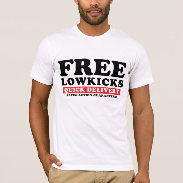 Free Lowkicks T-shirt (Front)