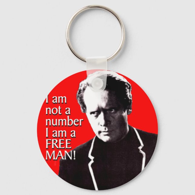 Free Man Keychain (Front)