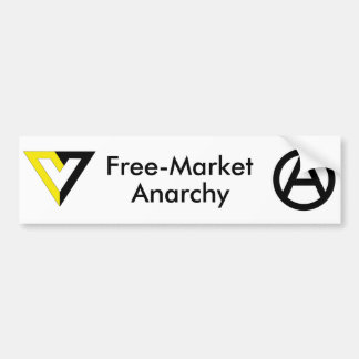 Free-Market Anarchy Bumper Sticker