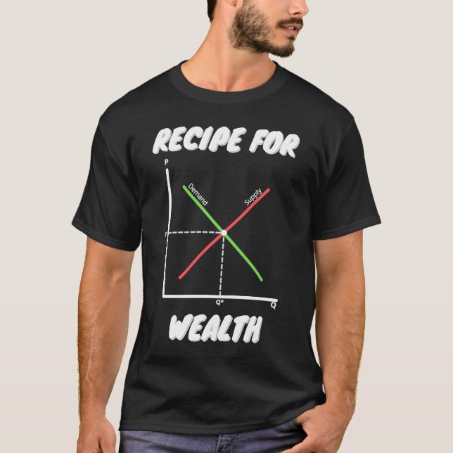 Free Markets  Recipe for Prosperity  Pro Capitalis T-Shirt (Front)
