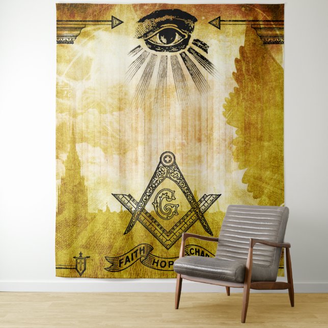 Free Mason Tapestry (In Situ)