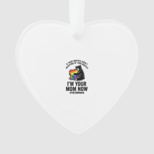 Free Mom Hug Bear Pride Vintage T-Shirt Design_1 Ornament