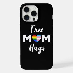 Free Mom Hugs II - Rainbow Gay Trans Pride iPhone 15 Pro Max Case