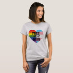 Free Mom Hugs LGBTQ T-Shirt<br><div class="desc">Calling all moms and mom-figures! Wear your love and acceptance... literally.</div>
