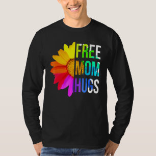 Free Mom Hugs Pride Rainbow Lgbt 2 T-Shirt