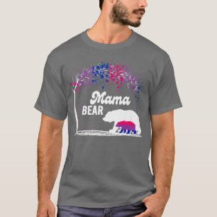 Free Mom Hugs Proud Mama Bear Biseual Pride LGBT A T-Shirt