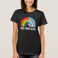 Free Mom Hugs Rainbow Transgender Flag Lgbtq Gay P