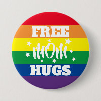 Free Mom Hugs | Stars & Rainbow