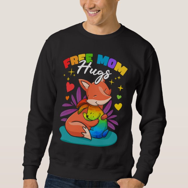 Free Mom Hugs Sweatshirt (Front)