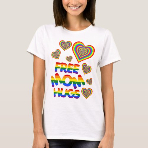 Free Mom Hugs T_Shirt