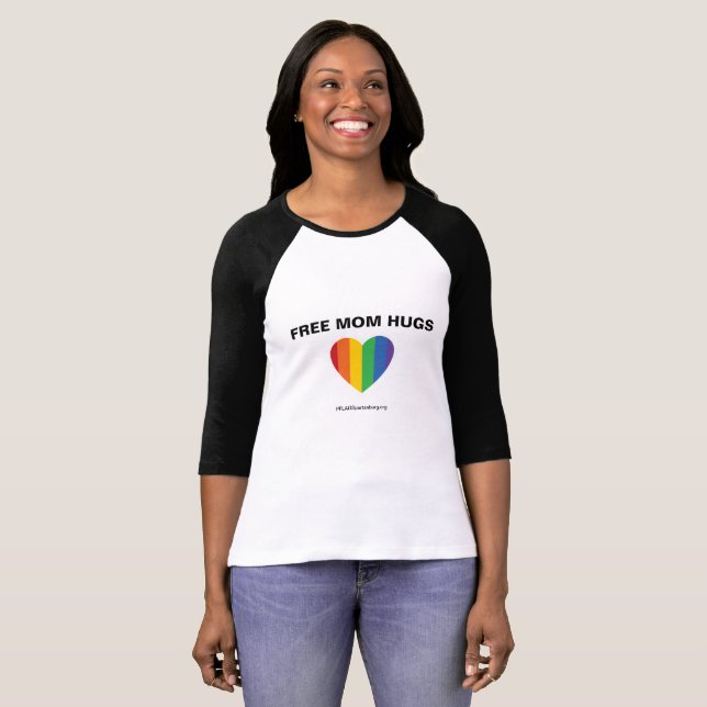 Free Mom Hugs T-shirt (Front Full)