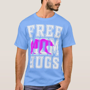 Free Mommy Mom Hugs Pink Bear T-Shirt