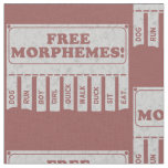 Free Morphemes Fabric