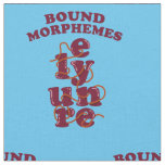 Free Morphemes Phonics Learning English Fabric