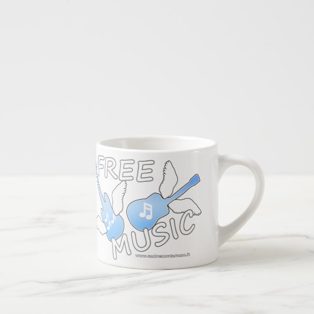Free Music  Espresso Cup (Right)