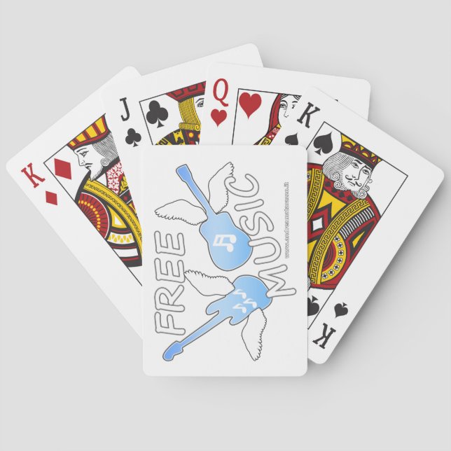 Free Music   Poker Cards (Back)
