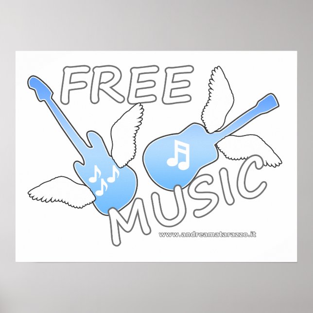 Free Music   Poster (Front)