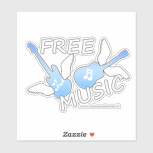 Free Music   Sticker