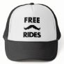 Free Mustache Rides Trucker Hat