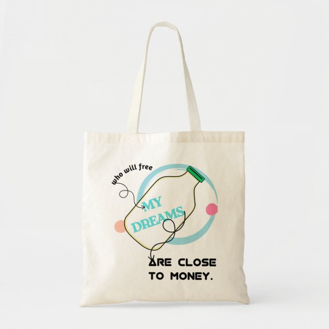 Free my dreams  tote bag (Front)