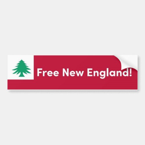Free New England Bumper Sticker