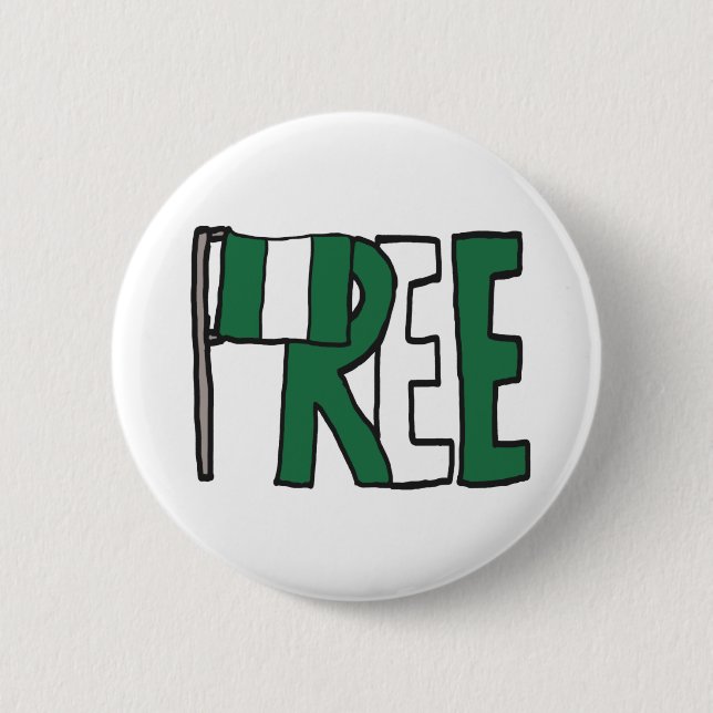 Free Nigeria Button (Front)