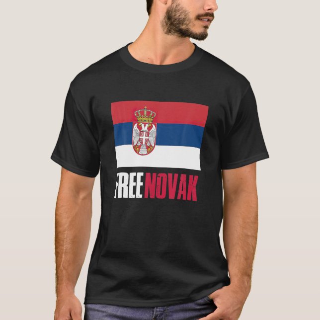 Free Novak T-Shirt (Front)