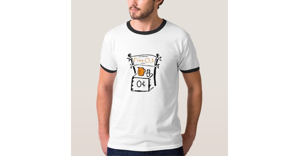 Free Oj T Shirt Zazzle Com