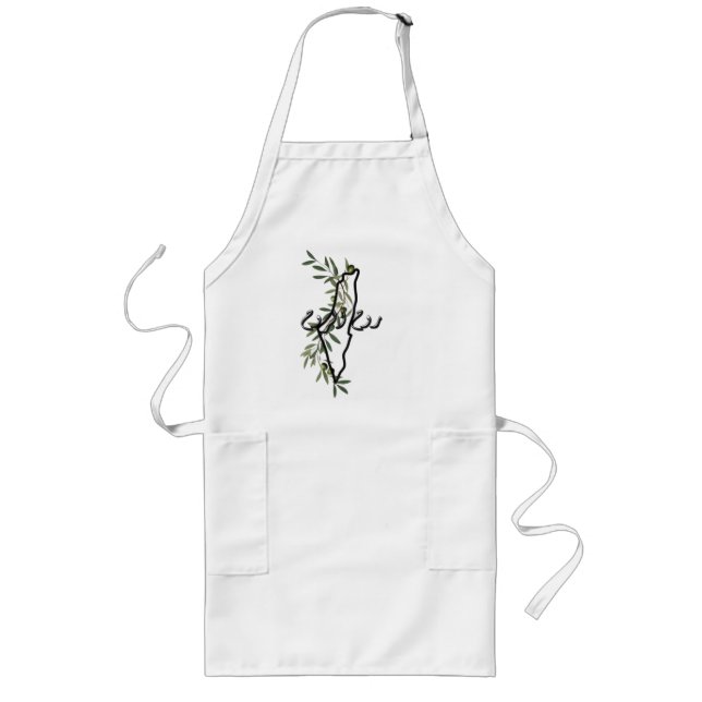 free palestine روح الروح long apron (Front)