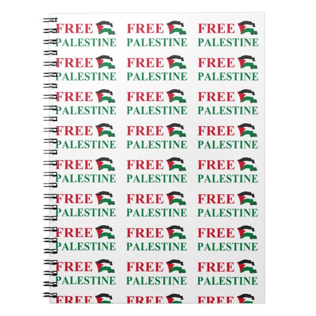 free palestine #2 notebook (Front)