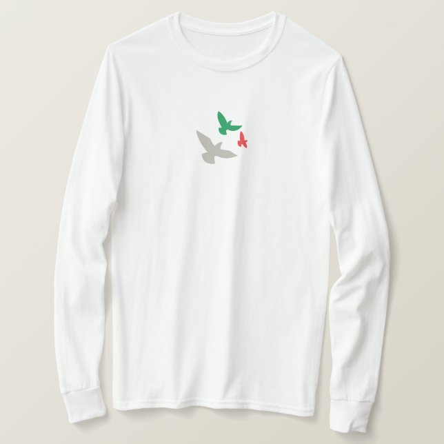 Free Palestine' Advocacy Tee (Design Front)