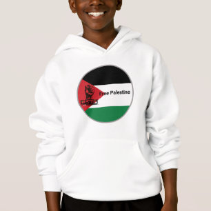 FREE Palestine Arabic text Hoodie