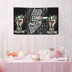free palestine banner