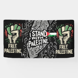 free palestine banner