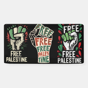 free palestine banner