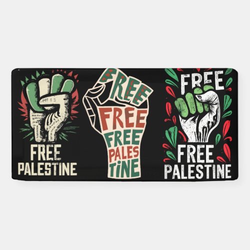 free palestine banner 