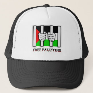 Free Palestine Bars Trucker Hat