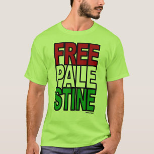 Free Palestine Block T-Shirt
