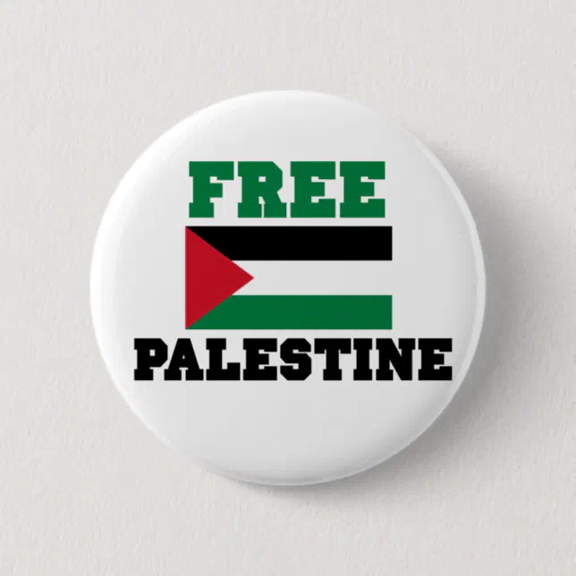 Free Palestine Button | Zazzle