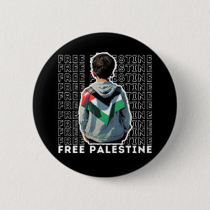 FREE PALESTINE BUTTON