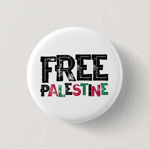 Free Palestine Button