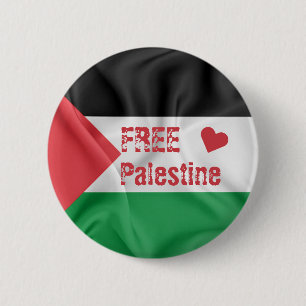 Free Palestine Button