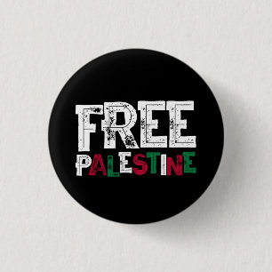 Free Palestine Button