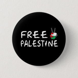 Free Palestine Button