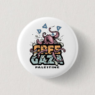 Free Palestine Button