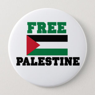 4 Palestine Freedom Button Badges Stand With Palestine