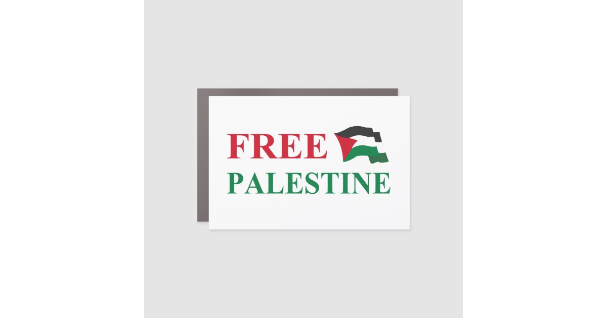 free palestine car accessories