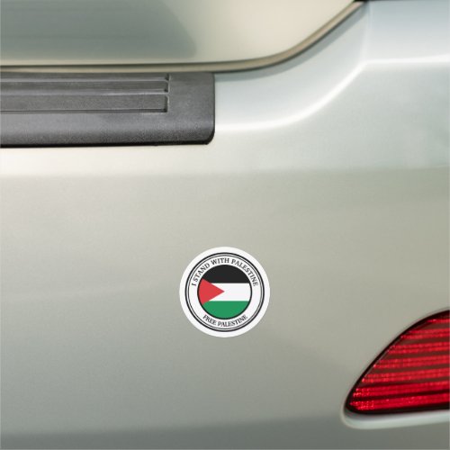 Free Palestine Car Magnet