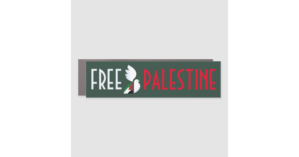 free palestine car magnet